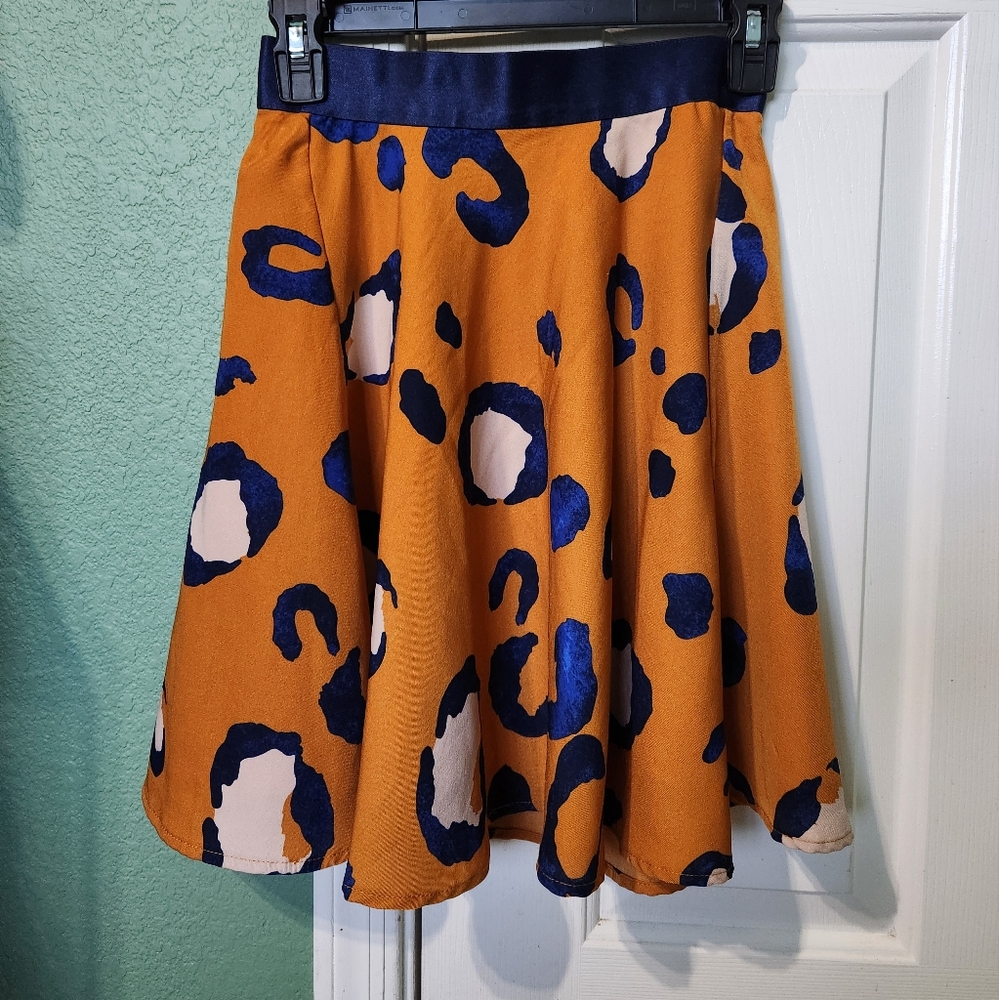 3.1 Phillip Lim A-line Leopard Skirt